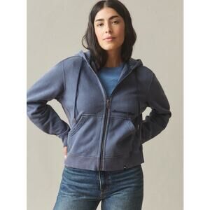 American Giant Women's Vintage Wash Relaxed Classic Full Zip 2.0